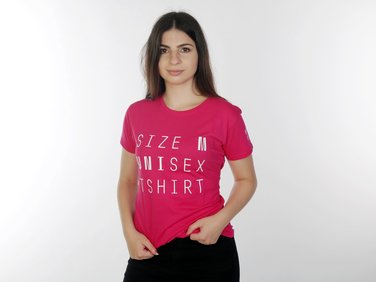 Women’s T-shirt pink, SIZE M