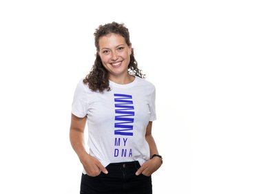Tričko dámské MY DNA bílé