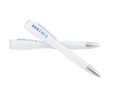 Ballpoint pen with flashlight "MUNI MED"