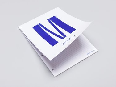 Blasting notebook "M" A5
