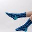 Turquoise socks with M