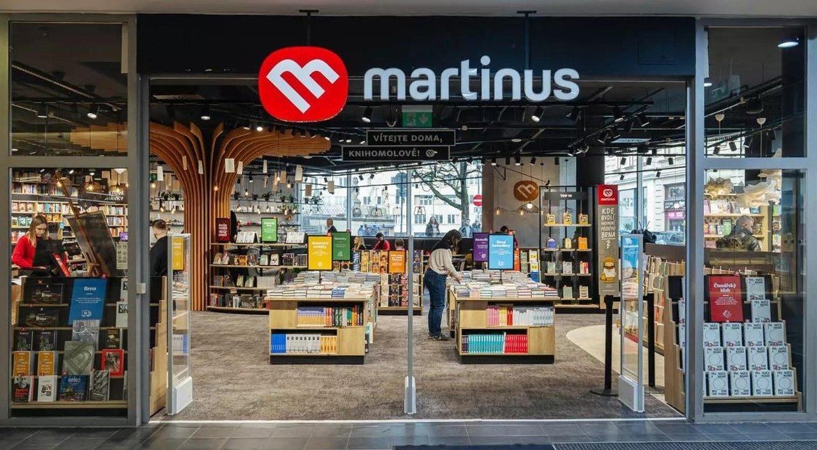 Knihkupectví MARTINUS - nové