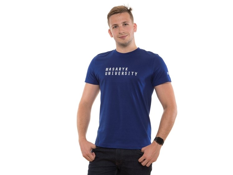 Men's  T-shirt,blue MU