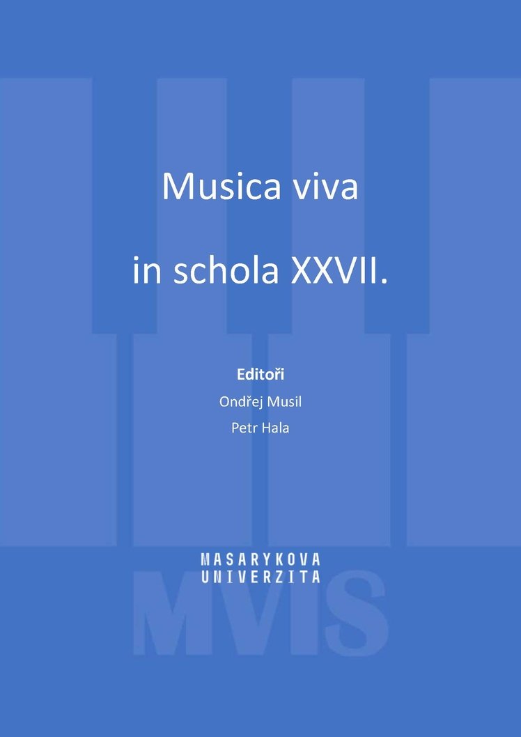 Musica viva in schola XXVII.