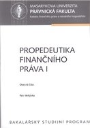 Propedeutika finančního práva I
