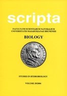 Scripta Facultatis Scientiarum Naturalium Universitatis Masarykianae Brunensis. Biology. Studies in Hydrobiology. Volume 29/2004