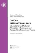Cofola International 2021 - International and National Arbitration 