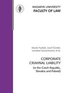 CORPORATE CRIMINAL LIABILITY (in the Czech Republic, Slovakia and Poland) - logistické náklady