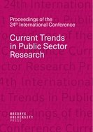 Current Trends in Public Sector Research